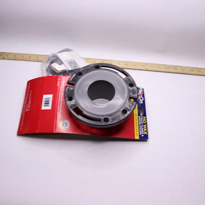 Coflex FlexOn Toilet Flange and Spacer System For PVC ABS Cast Iron 4'' PB-204
