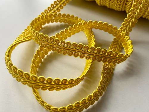 Rayon Braid Cord Gimp Scroll Textile Pillow Trimming Curtains 10mm ANY LENGTH - Picture 18 of 44