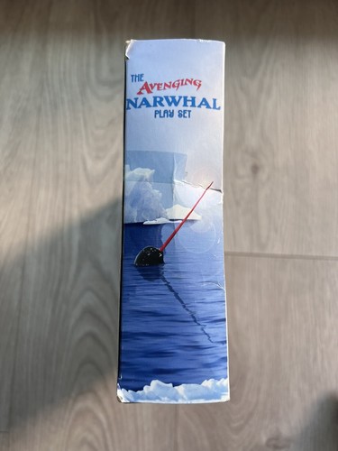 The Avenging Narwhal Play Set by Accoutrements NIOB Retired RARE 2006 vintage - Picture 3 of 7