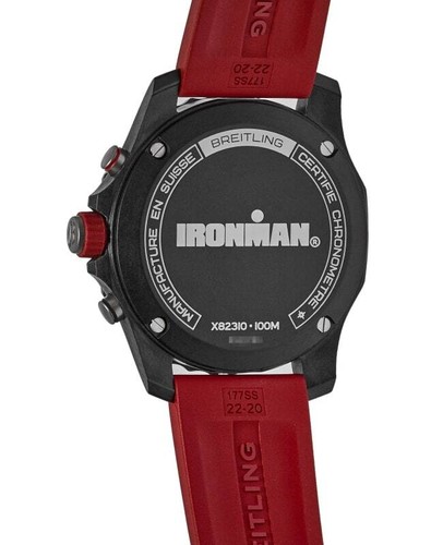New Breitling Endurance Pro 44 Chronograph IRONMAN Men's Watch X823109A1K1S1 - Afbeelding 4 van 5