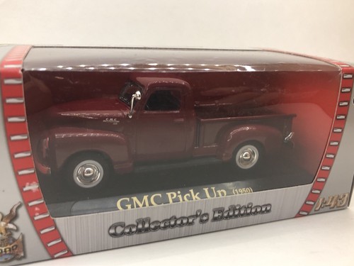 ROAD SIGNATURE COLLECTION GMC PICK UP 1950 (ROJO) ESCALA 1:43 - Imagen 2 de 2