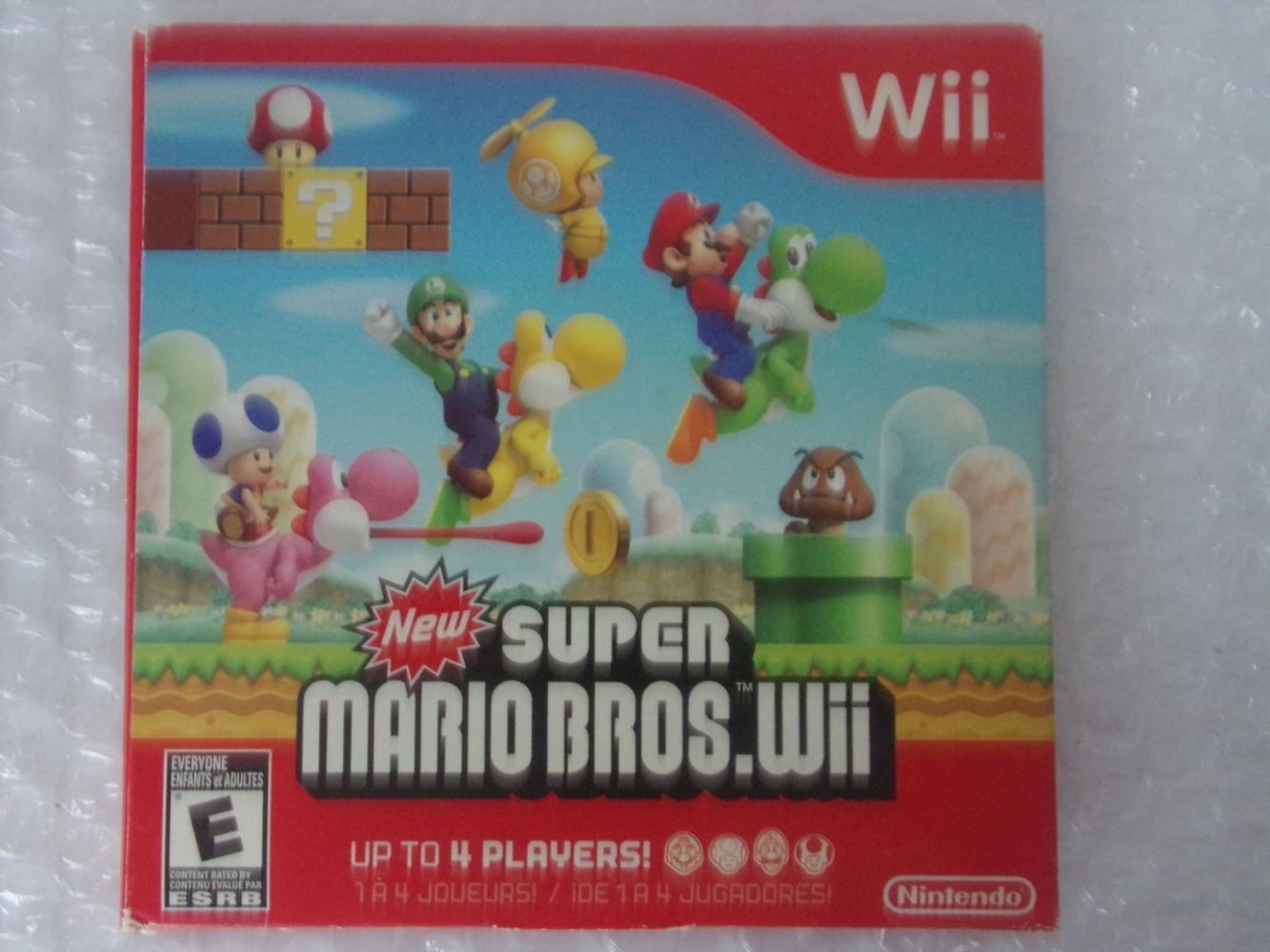 New Super Mario Bros. Wii (Not For Resale Sleeve) Used | eBay