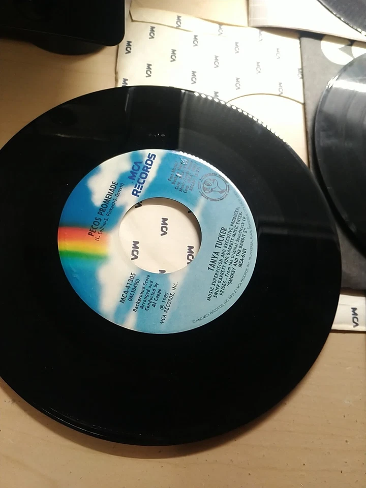 Tanya Tucker Vinyl Records 45 Rpm Lot. Country Music. - Image 2 of 4