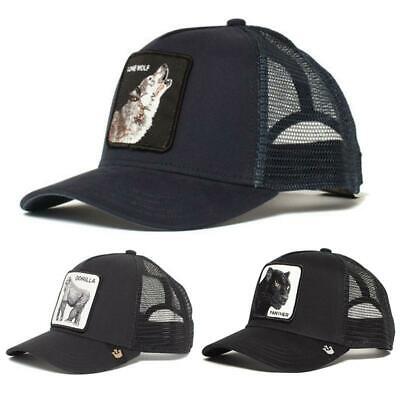 Goorin Bros Animal Farm Black Panther Trucker Mesh Hat Snapback Cap