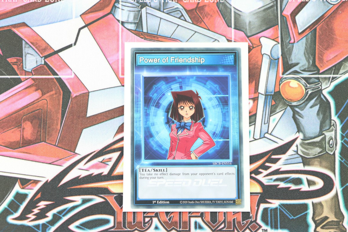 yugioh power of friendship card Amazon.com: Yu-Gi-Oh! - Symbol of Friendship - BLHR-EN058 - Ultra Rare -  1st Edition main image 1