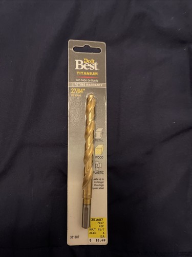 27/64" TITANUM DRILL BIT - Picture 2 of 2
