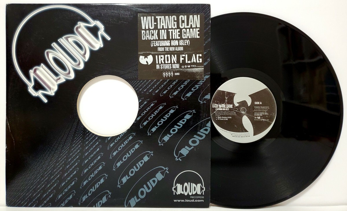 Wu-Tang Clan - Back In The Game Feat Ron Isley Vinyl 12 Promo Single 2002  VG+