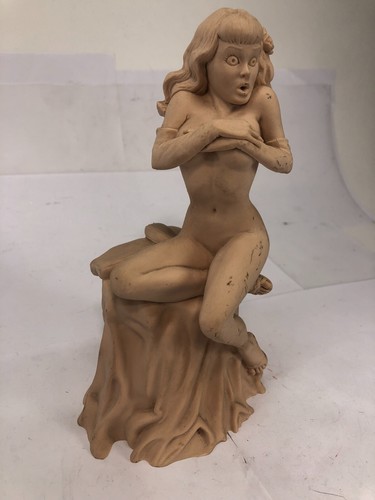 Bettie Page "WOW" Statue/Figure Dave Stevens 1989 Graphitti Designs - Unpainted - Picture 3 of 6