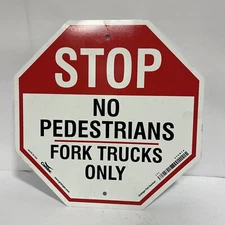 Condor 476N12 Safety Sign, 18 In Height, 18 In Width, Aluminum, Octagon, English