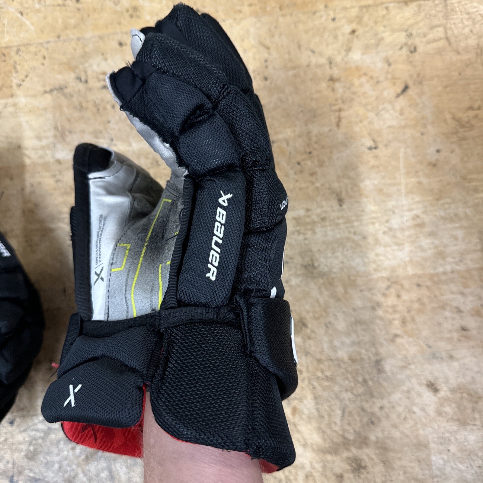 13" (see notes) BAUER VAPOR SHIFT PRO ice HOCKEY GLOVES size 13" black eBay