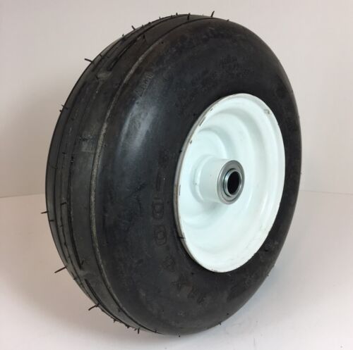 1 Nuovo 11x4.00-5 R/M Rib 4 Strati Pneumatico e Cerchio Ruota Carrello Prato Rimorchio A-12 - Foto 3 di 4