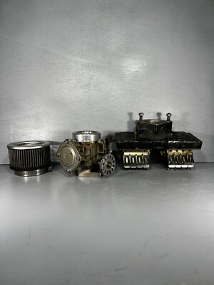 Mikuni 48mm Carb Yamaha Superjet 701 61X Jet Ski Flame Arrestor Manifold Reeds