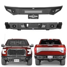 Off-road Steel Frontrear Bumper Bar Wled Lights For Ford F-150 2015 2016 2017