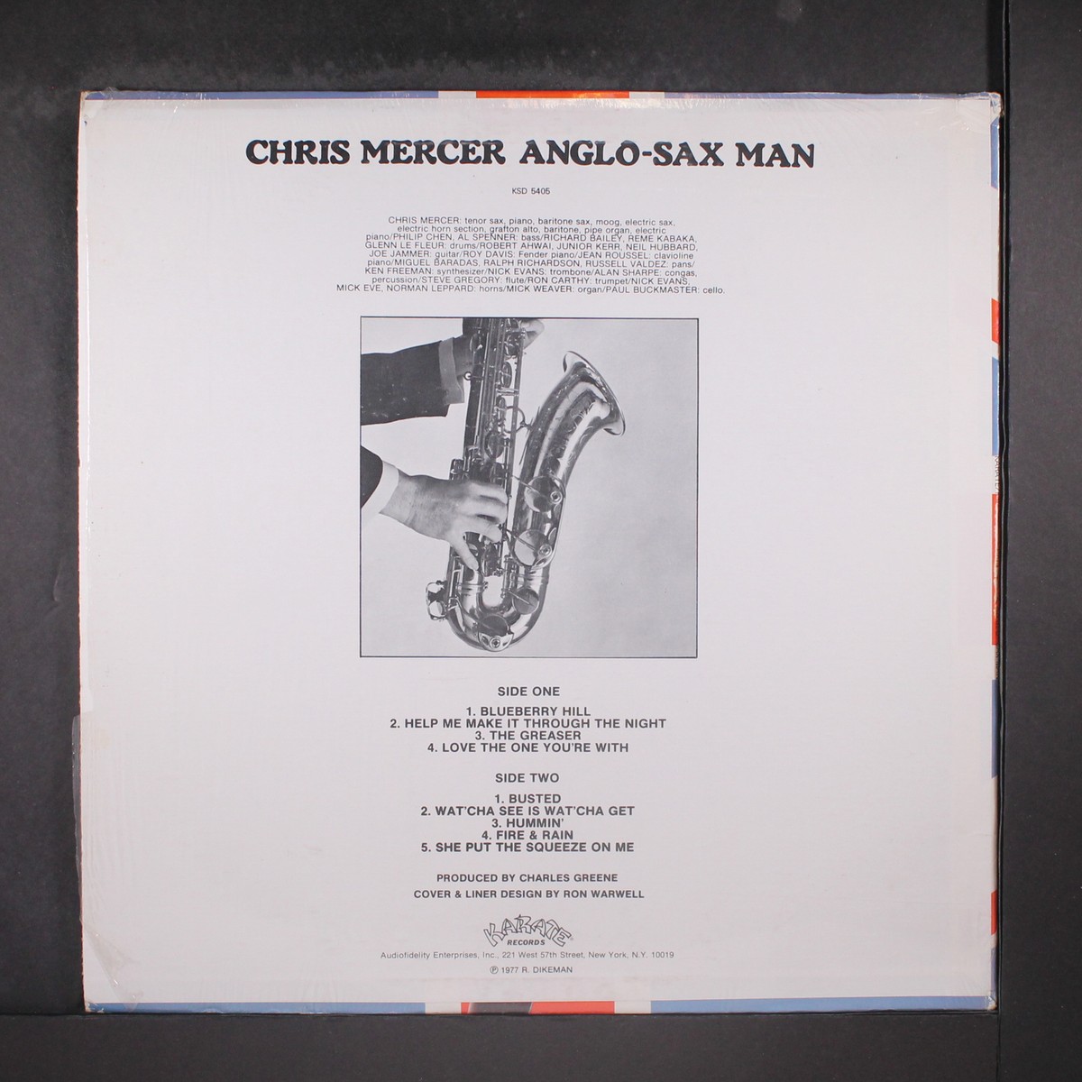 CHRIS MERCER: anglo-sax man KARATE 12