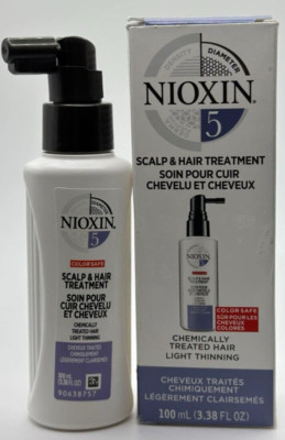 Nioxin 5 Scalp & Hair Treatment ~ 3.38 FL OZ ~ FAST SHIPPING ~ COLOR SAFE ~ READ