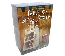 Tabletop Siege Tower by Sterling Innovation 15" Model with Book Sealed