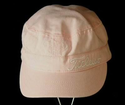 pale pink baseball cap