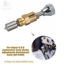 🔥Carburetor Enricher Choke Adjustment Knob for Harley Custom S&S Super E G B 🔥