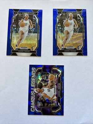 2024 Panini Prizm Draft Picks Angel Reese Lot Of 3 