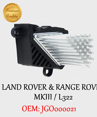 LAND ROVER L322 voiture stade Final radiateur moteur Résistance Module JGO000021