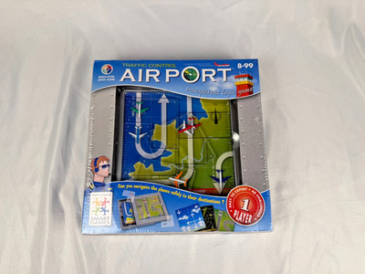 Smart Games Traffic Control Airport Transparent Logic Game 48 Challenge New/Seal