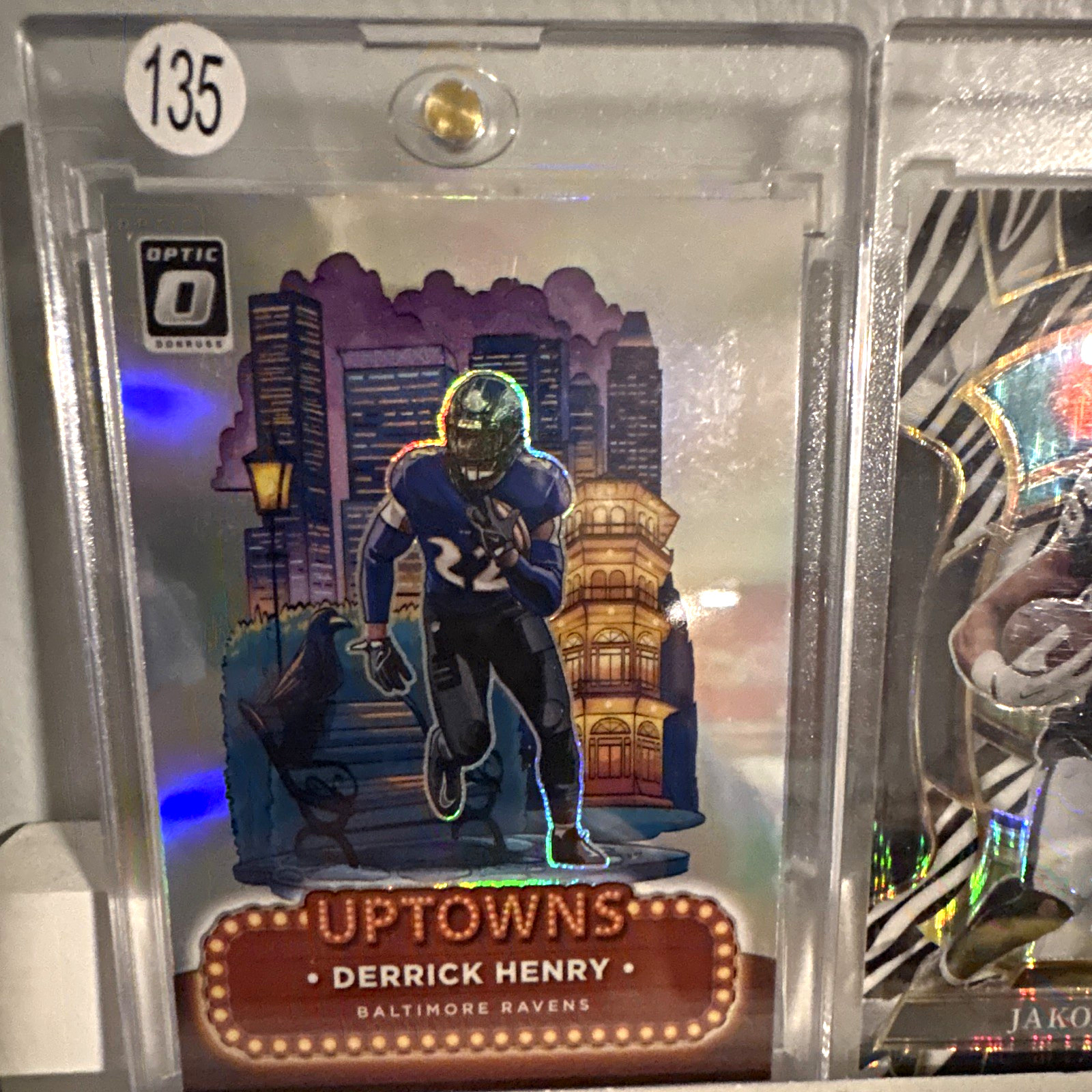 Panini 2024 Donruss Optic Football Uptowns Derrick Henry #18 Baltimore Ravens