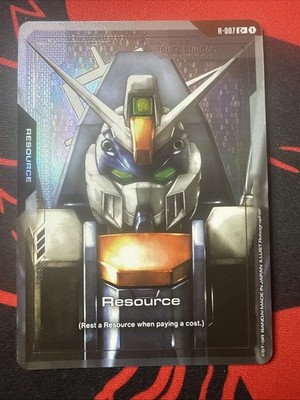 Gundam Card Game Singles R-007: Resource (Duel Gundam) C+ New Type Rising