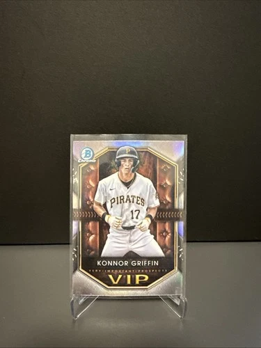 Konnor Griffin 2025 Bowman Chrome VIP Insert #VIP-20 Pirates
