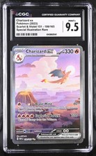 Pokemon Charizard ex 151 199/165 Special Illustration Rare CGC 9.5