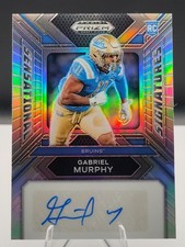 2024 Panini Prizm Draft Picks Gabriel Murphy SS-GAM Auto Silver Prizm (RC)