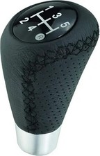 5 Speed Leather Car Gear Stick Shifting Knobs Shifter Lever for Most Manual Tran