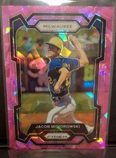2024 Panini Prizm - Jacob Misiorowski #114 Pink Ice Prizm (RC)