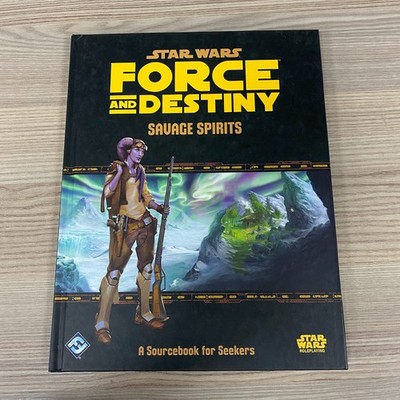 Star Wars Force And Destiny Savage Spirits RPG Sourcebook Für Seekers