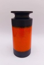 ♥ VASO IN CERAMICA BITOSSI ROSENTAHL NETTER ARANCIONE SPACE AGE DESIGN ANNI 70