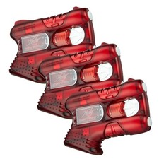 Self Defense Less-Lethal PepperBlaster 3 - (3 Pack) - Red