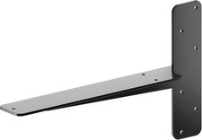1 Pack, 17" T-Bracket, Floating Granite Bracket, Strong, Invisible Support