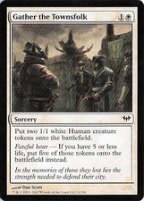 Gather the Townsfolk 8 Dark Ascension Common Magic: The Gathering NM