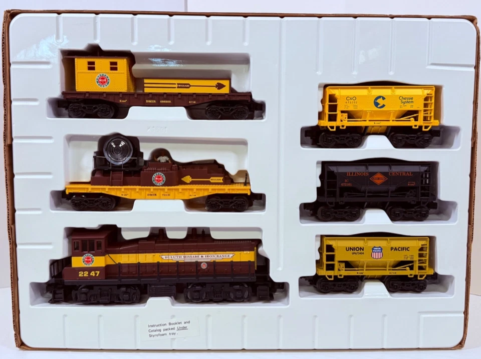 Juego de tren minero K-Line K-1601 Mighty Missabe calibre O-27 juego de 6 unidades - NUEVO Foto 2 de 4