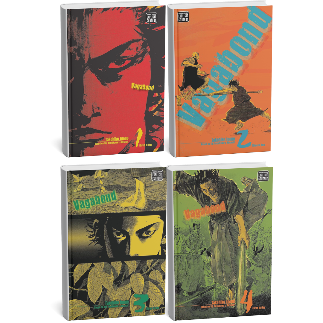 Vagabond VizBig Edition (Vol. 1-12) English Manga Graphic Novel