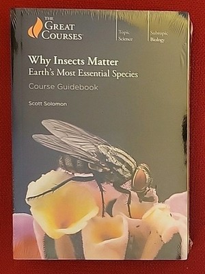 Great Courses Why Insects Matter Earths Most Essential Species NEW DVD Guidebook