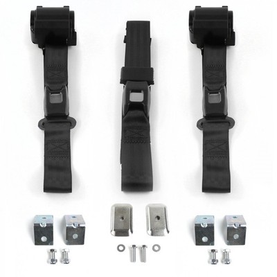 Chevy Truck 1960 - 1962 Standard 2pt BK Bench Seat Kit w/Brackets 3 Belts 