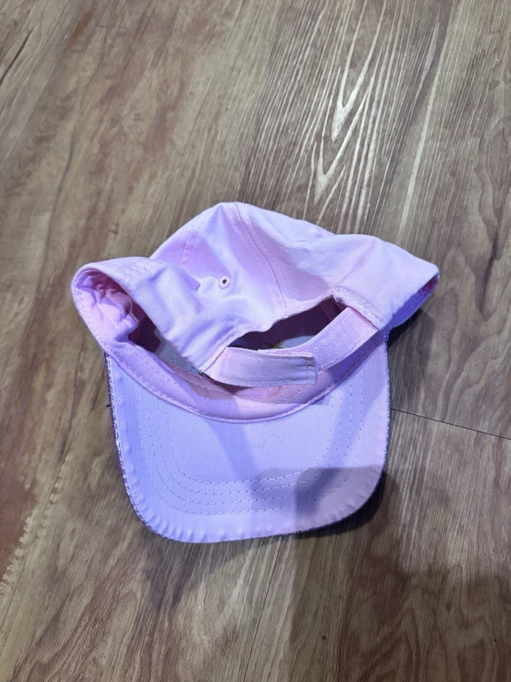 Disney Wish STAR Niños Talla Única Gorra Sombrero Púrpura Ajustable Espalda Brillo Bordado Foto 2 de 4