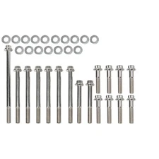 ARP Timing Cover And Water Pump Bolt Kit Polished Stainless Steel 12-Point Fo...