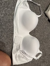 Brand New Nautica Full Coverage White Bra Size 40 DD No Wire