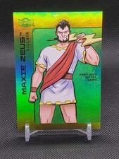 2025 Skybox Metal Universe Batman Maxie Zeus Green PMG 10/10 OMEGA #147