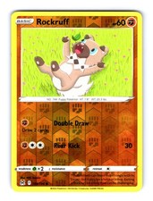 Rockruff 109/196 Common Lost Origin Pokemon Reverse Holo Near Mint