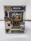 Brett Favre Signed Packers NFL Funko Pop #83 Beckett COA W/ Case L3