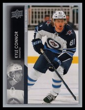 2021-22 Upper Deck Hockey #443 Kyle Connor French Parallel SP Jets