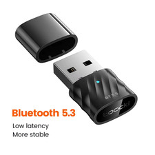 Bluetooth 5.3 USB Adapter Dongle Adapter for Laptop Speaker Wireless Mouse Keybo