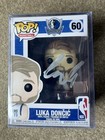 Luka Doncic Signed Autographed Funko Pop Silver #60 PSA DNA